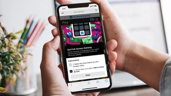 Facebook, bulut oyunlarını Apple cihazlarına getiriyor