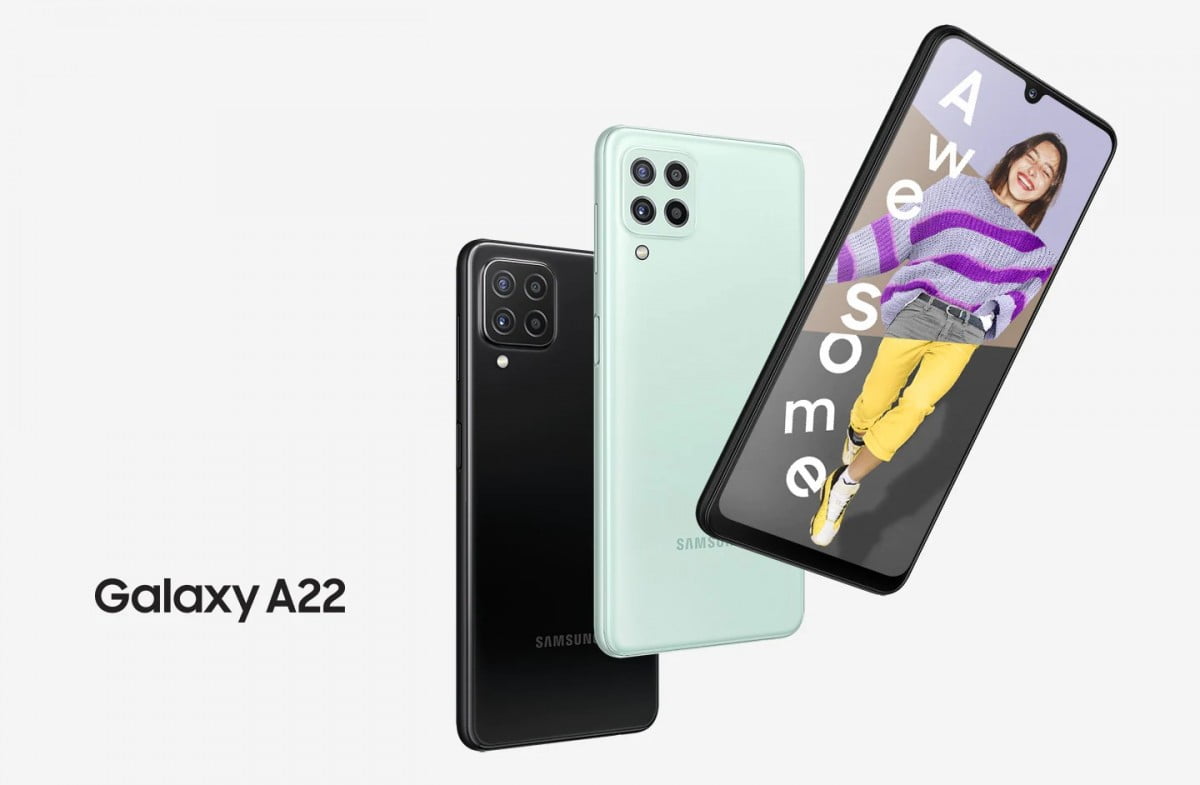 Samsung Galaxy A22 4G resmiyet kazandı!