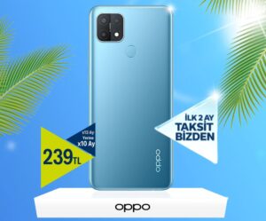 OPPO A15 için iki taksit bizden kampanyası uzatıldı 36 2 9