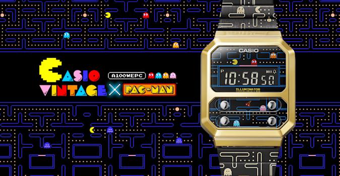 Casio, yeni Pac-Man temalı saatini duyurdu