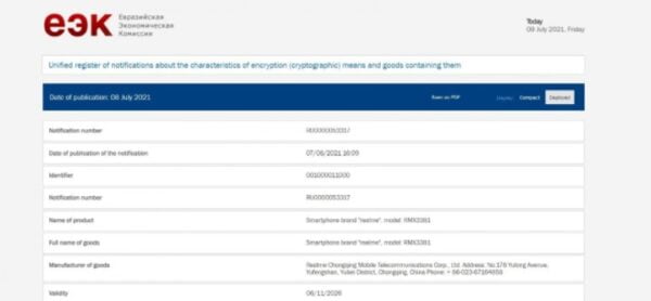 Realme X9 Serisi için bilgiler gelmeye başladı