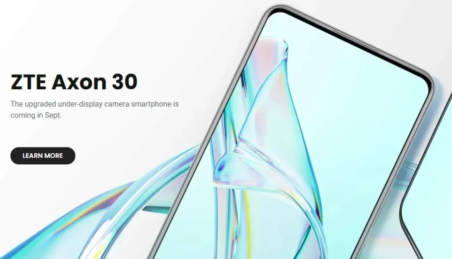 ZTE Axon 30 5G Eylül'de dünyaya açılıyor 1 zte axon 30