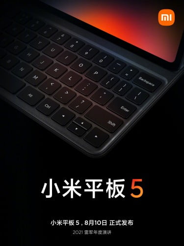 Xiaomi Mi Pad 5, resmi teaserda göründü!