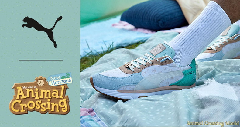 Puma, meşhur'Animal Crossing' oyunu temalı spor ayakkabı ve kıyafet üretecek