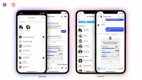 Instagram kullanıcıları artık Messenger'da grup sohbetlerine katılabilecek