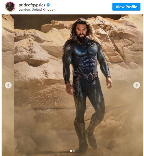 Aquaman 2: Jason Momoa, yeni kostümünün ilk görünümünü paylaştı
