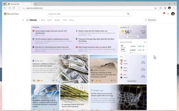 Microsoft, kişiselleştirilmiş yeni bir haber akışı geliştirdi