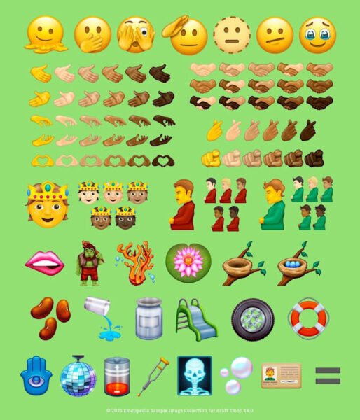 Unicode 14.0, 37 yeni emojiyi duyurdu!