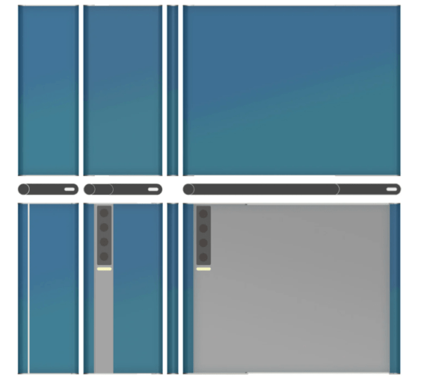 Honor yeni katlanabilir akıllı telefon patenti aldı 2 Honor yeni katlanabilir akıllı telefon patenti aldı