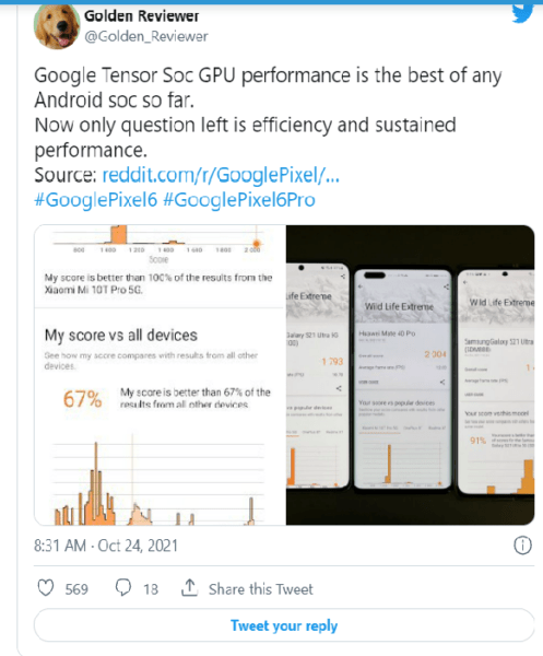 Google Tensor, 3 yaşındaki Apple A12 Bionic'e yenildi!