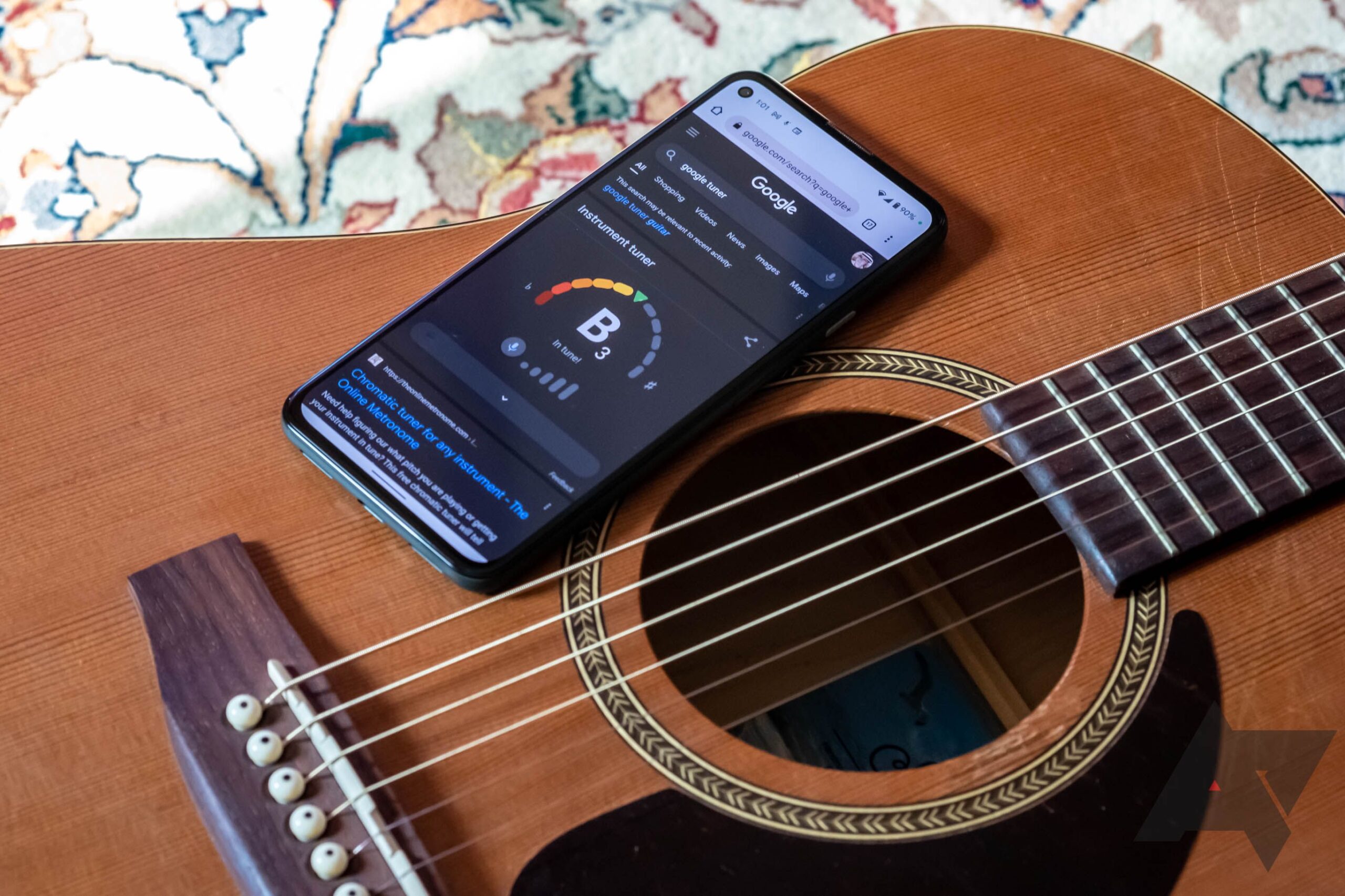Google, Arama gitar çalanları sevindirecek bir özellik alıyor