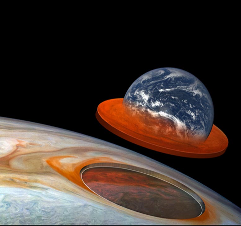 Jüpiter atmosferinin ilk 3D görüntüleri paylaşıldı