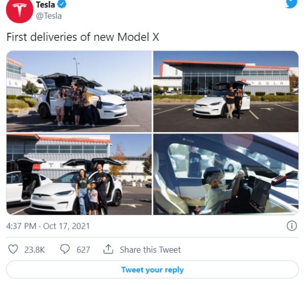 Tesla, yenilenmiş Model X'i sunmaya başladı!