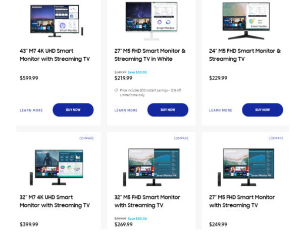 Samsung Akıllı Monitör satışları sadece bir yılda 600.000 adeti geçti