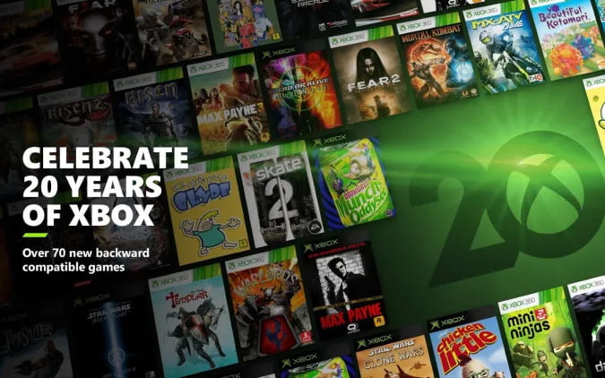 Microsoft, Xbox'a 76 oyun daha ekliyor