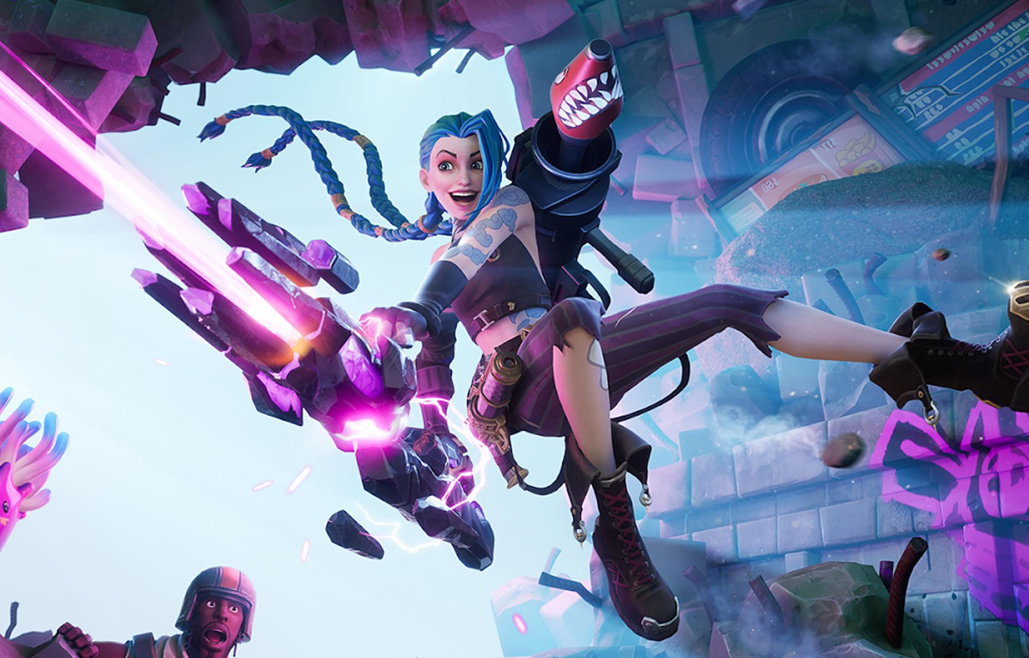 League of Legends şampiyonu Jinx, 'Fortnite'a geliyor - Donanım Günlüğü