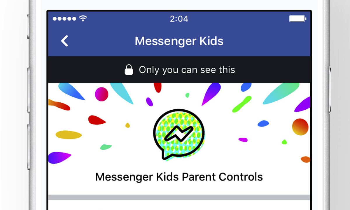 Facebook Messenger Kids