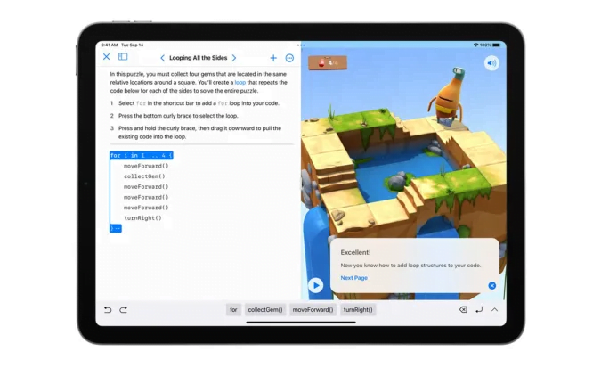 Apple, Swift Playgrounds 4’ü piyasaya sürdü