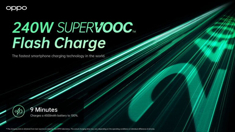 OPPO 240W SUPERVOOC hızlı şarj teknolojisini tanıttı