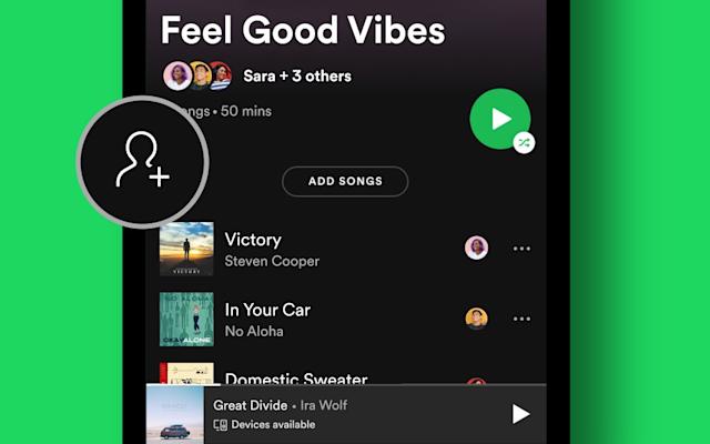 Spotify, ortak çalma listelerine bazı özellikler ekliyor