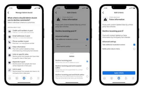 Facebook, Grup yöneticilerine yeni araçlar sunuyor 2 Facebook, Grup yöneticilerine yeni araçlar sunuyor