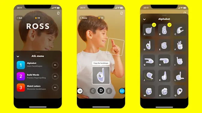 Snapchat en yeni lensi ile kullanışlı bir özellik sunuyor