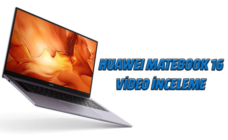 Huawei MateBook 16 laptop inceleme