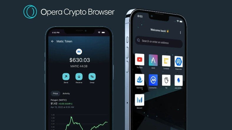 Opera kripto tarayıcısı iOS cihazlara geliyor