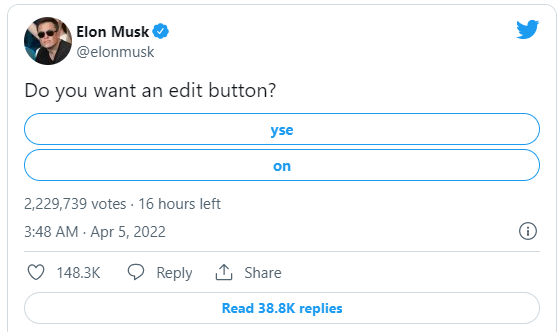 Twitter hissedarı Elon Musk yenilikler getiriyor