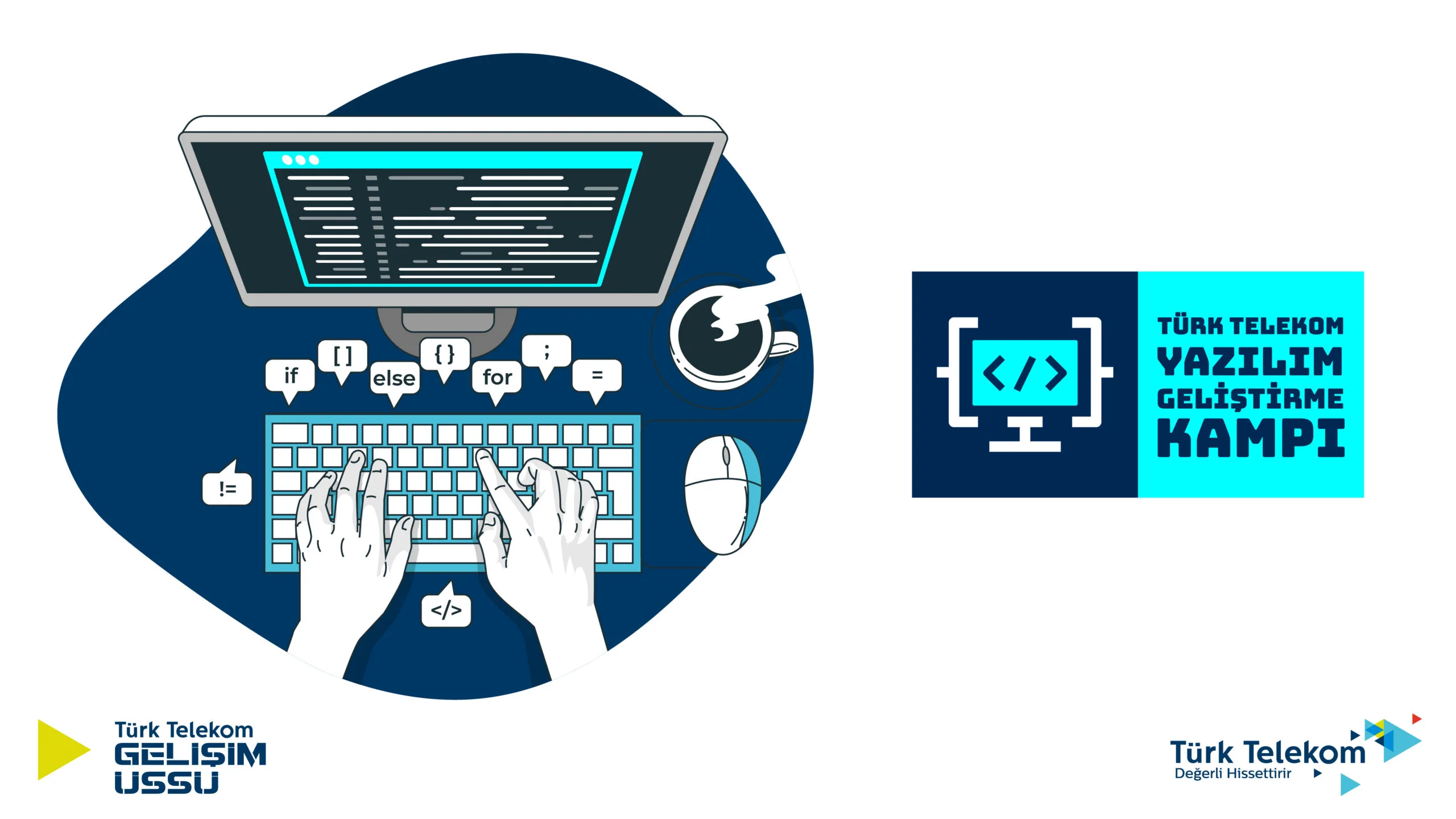 2 bin 500 kişinin başvurduğu Yazılım Geliştirme Kampı tamamlandı 1 Yazılım Geliştirme Kampı