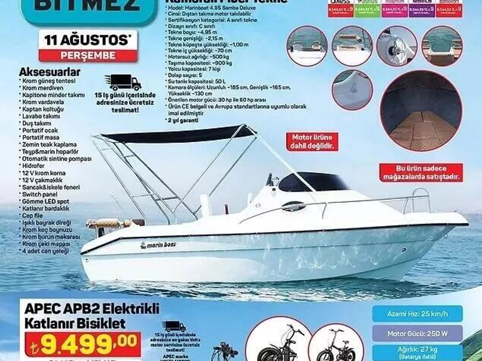 A101 Tekne satıyor