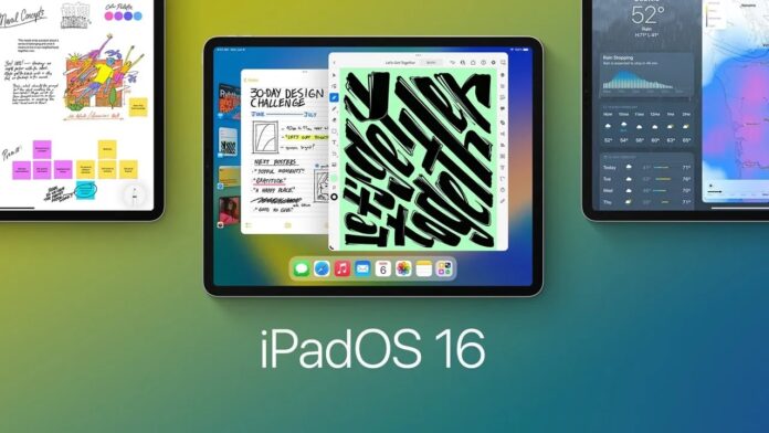 Apple iPadOS 16