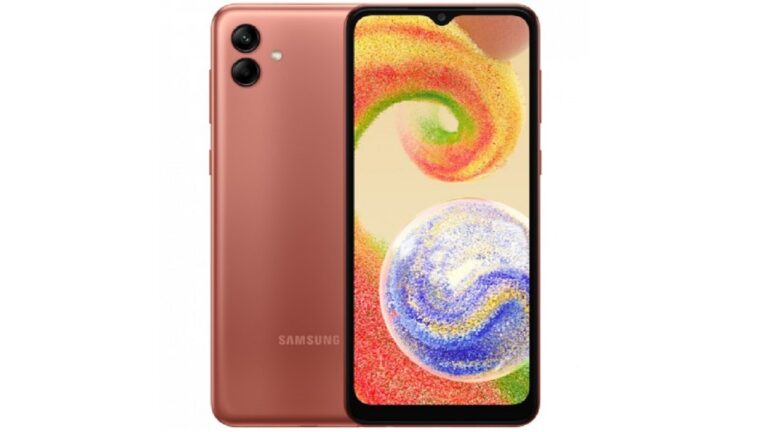 Samsung Galaxy A04 resmen tanıtıldı
