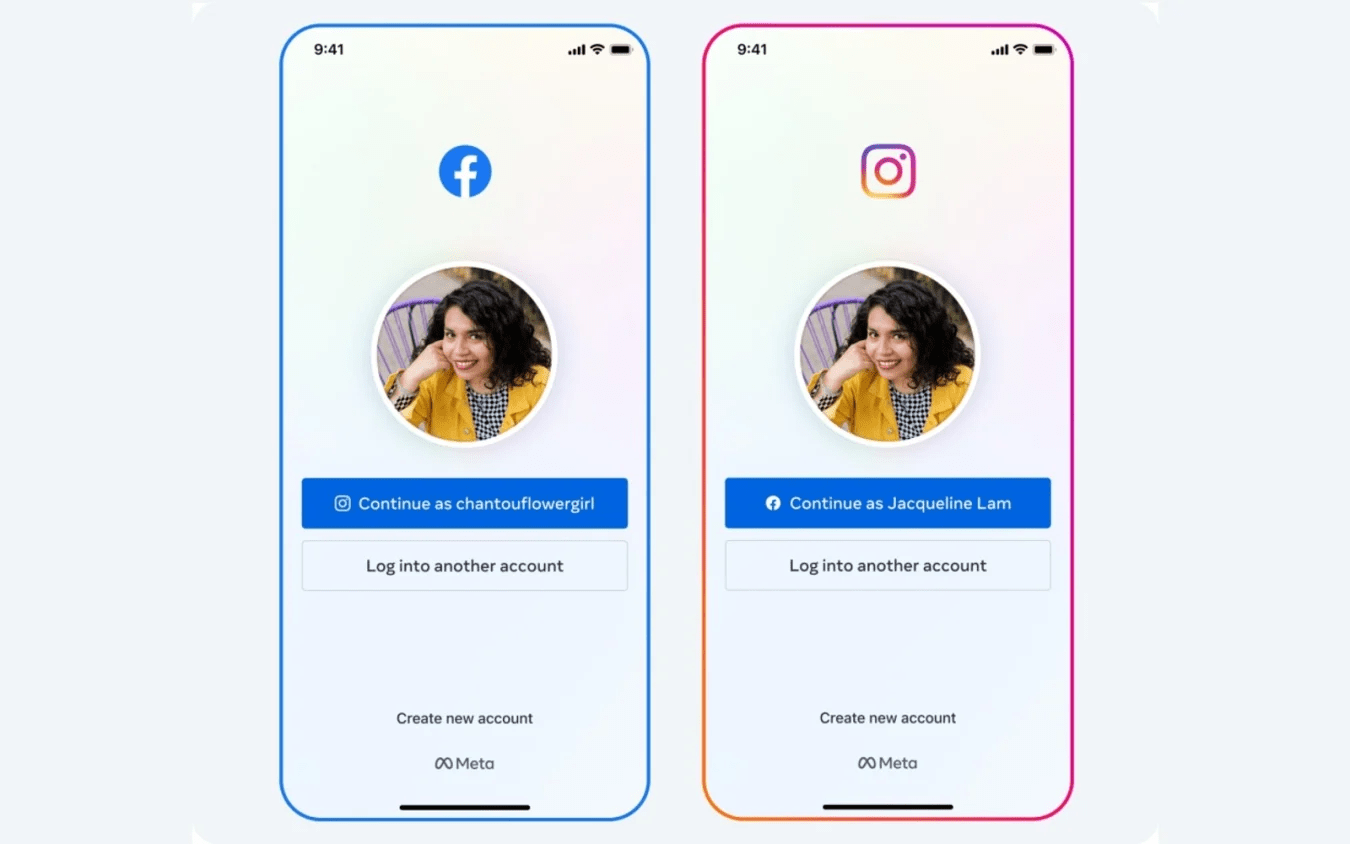 Meta, Facebook ve Instagram arasında kolay hesap geçişini test ediyor