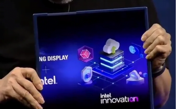Intel ve Samsung, ‘kaydırılabilir’ bir PC tanıttı