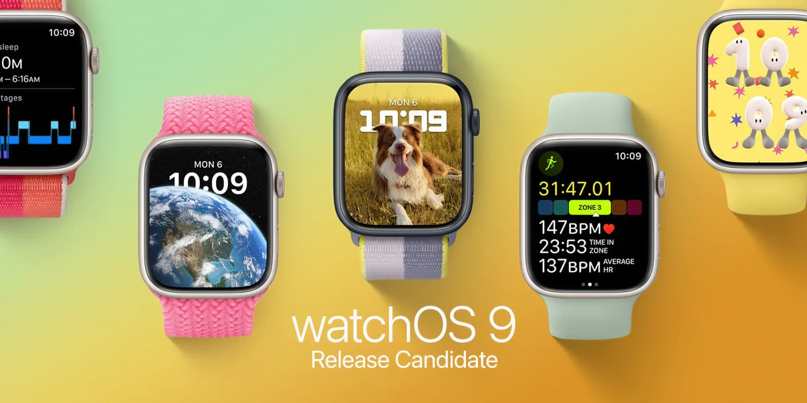 Apple saatleri için watchOS 9 artık kullanılabilir durumda!