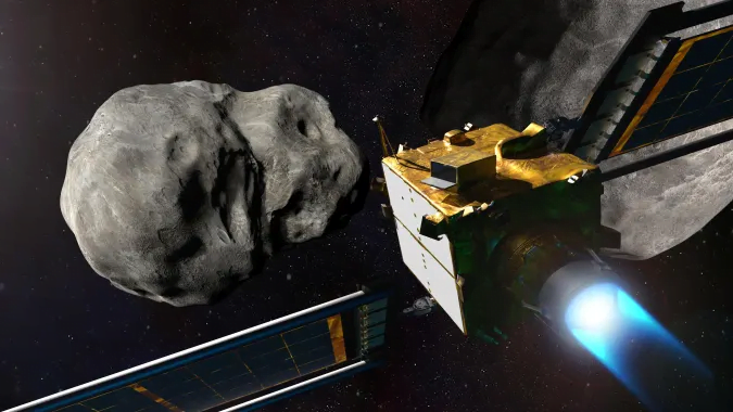 NASA, DART uzay aracıyla asteroidi başarıyla vurdu