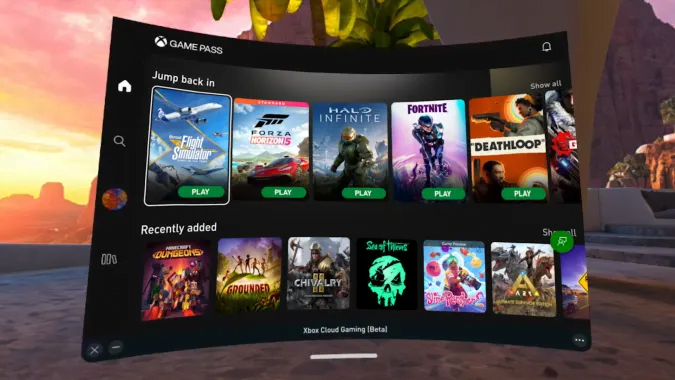 Xbox Cloud Gaming, Meta Quest 2'ye geliyor!