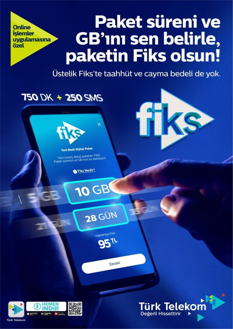 Fiks : Türk Telekom’dan yeni nesil dijital paket