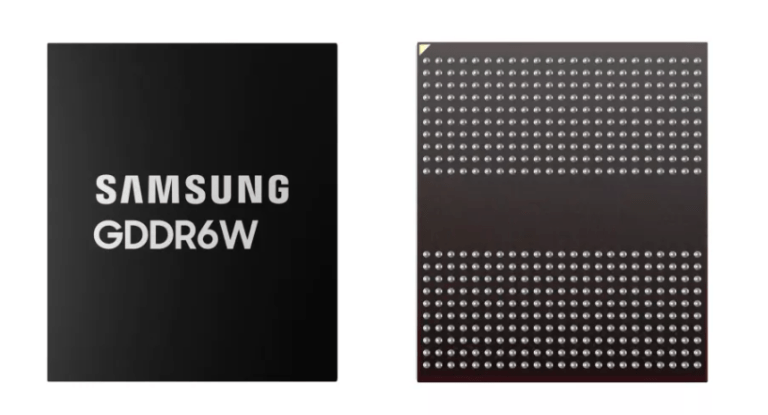 Samsung, büyük kapasiteli GDDR6W belleği piyasaya sürüyor