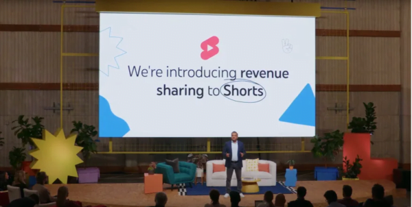 YouTube,  Shorts içerik oluşturucularıyla reklam gelirini paylaşacak