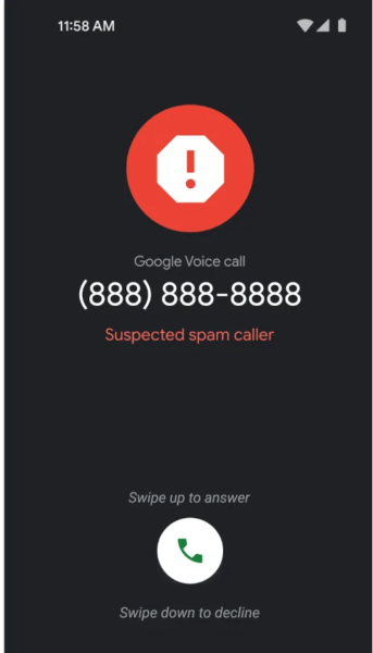 Google Voice artık şüpheli çağrıları tespit edebilecek