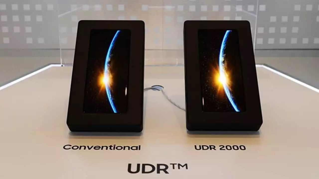 Samsung telefon ekranı