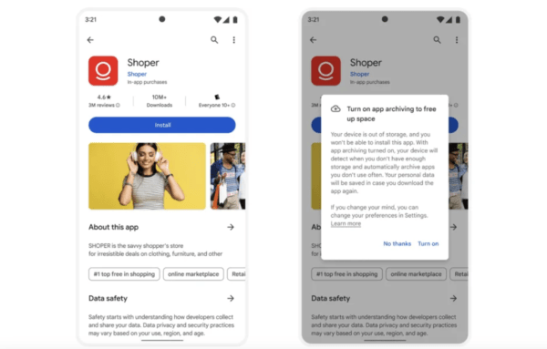 Android, kullanmadığınız uygulamaları otomatik olarak arşivleyecek 2 android