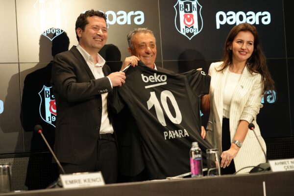 Beşiktaş Futbol A Takımı’nın konç ve kol sponsoru Papara oldu