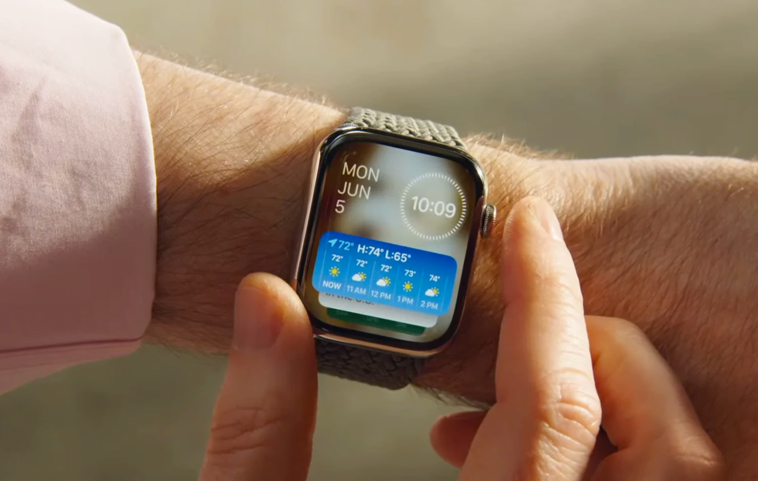 Apple Watch, watchOS 10 ile yenilendi