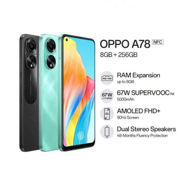 Oppo A78 4G resmen tanıtıldı 2 Oppo A78 1