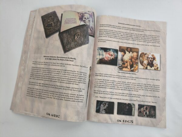 Evil Dead Dergisi çıktı! Basılı ilk Türkçe kaynak! 6 Evil Dead Dergisi çıktı! Basılı ilk Türkçe kaynak!