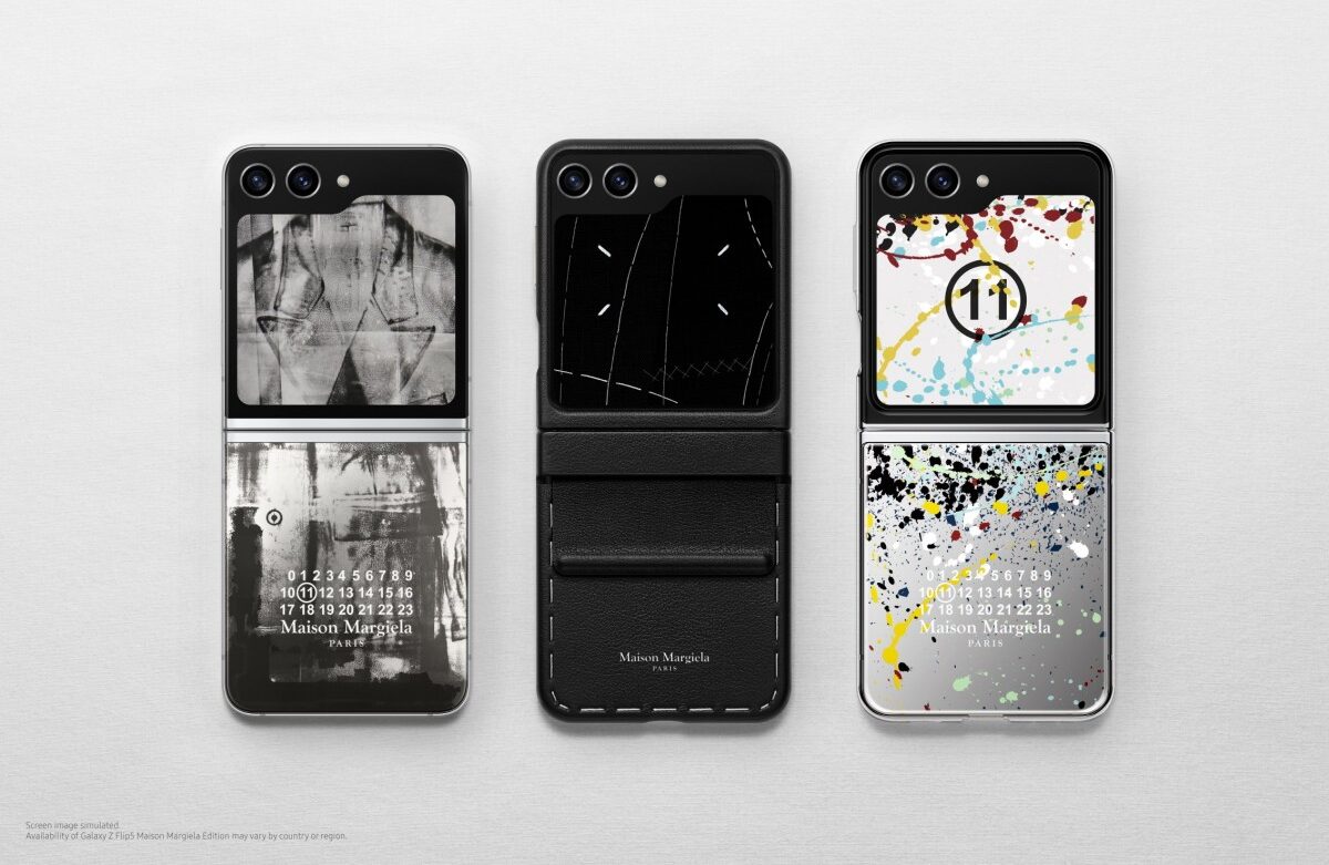 Samsung Galaxy Z Flip5 Maison Margiela Edition tanıtıldı 1 Samsung Galaxy Z Flip5 Maison Margiela Edition