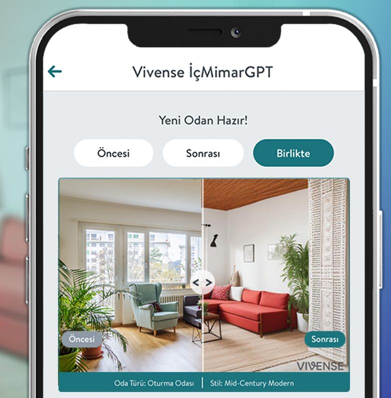 Evinizin Yeni Nesil İç Mimarı Vivense İçmimarGPT ile Tanışın 1 V icmimarGPT kv 3 1
